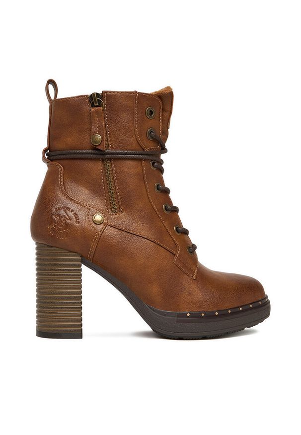 Trzewiki Beverly Hills Polo Club. Kolor: brązowy