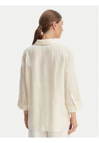 Weekend Max Mara Koszula Panetto 2615111102 Żółty Relaxed Fit. Kolor: żółty. Materiał: len #3