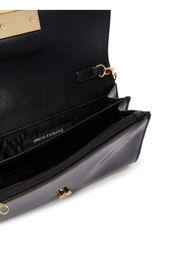 Armani Exchange Torebka XW000358 AF21362 UC001 Czarny. Kolor: czarny. Materiał: skórzane
