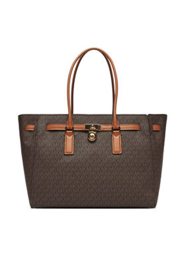 MICHAEL Michael Kors Torebka 30F5GNXT3B Brązowy. Kolor: brązowy. Materiał: skórzane