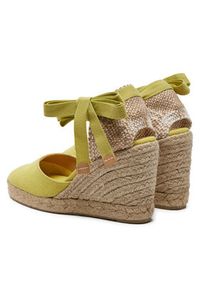 Castañer Espadryle Carina/8/002 021642 Żółty. Kolor: żółty. Materiał: materiał #3