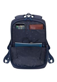Plecak na laptopa RIVACASE Suzuka 7760 15.6 cali Niebieski. Kolor: niebieski. Materiał: poliester #6