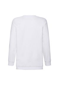 FRUIT OF THE LOOM - Bluza Dziecięca Classic Plain Setin. Kolor: biały