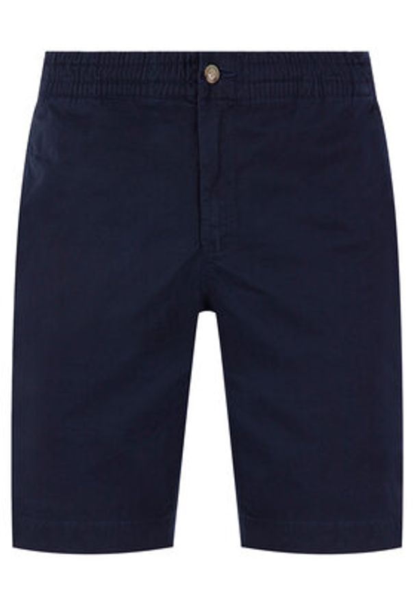 Polo Ralph Lauren Szorty materiałowe Prepster 710644995 Granatowy Classic Fit. Kolor: niebieski. Materiał: bawełna