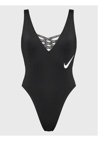Nike Strój kąpielowy Sneakerkini NESSC254 Czarny. Kolor: czarny. Materiał: syntetyk #4