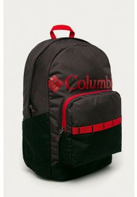 columbia - Columbia Plecak kolor fioletowy duży z nadrukiem. Kolor: fioletowy. Wzór: nadruk