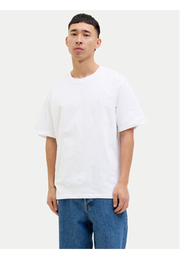 Jack & Jones - Jack&Jones Komplet 3 t-shirtów Hugo 12284202 Kolorowy Loose Fit. Materiał: bawełna. Wzór: kolorowy
