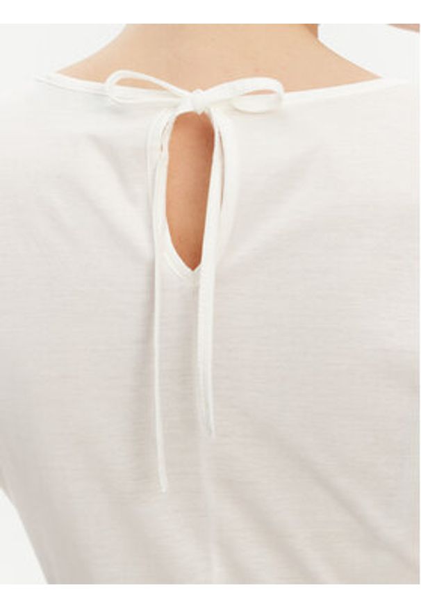 Weekend Max Mara Sukienka codzienna Brozno 2515621082 Biały Relaxed Fit. Okazja: na co dzień. Kolor: biały. Materiał: bawełna. Typ sukienki: proste. Styl: casual