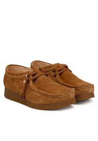 Clarks Półbuty WallabeeEVOSh 26329300 Brązowy. Kolor: brązowy. Materiał: skóra, zamsz #4