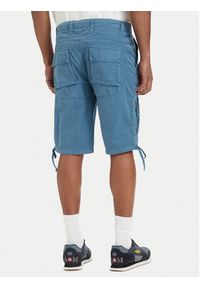 Aeronautica Militare Szorty materiałowe 261BE0041UCT01122 Niebieski Regular Fit. Kolor: niebieski. Materiał: bawełna #3