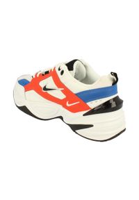 Buty Sportowe Damskie Nike W M2k Tekno. Kolor: pomarańczowy, biały, wielokolorowy, żółty. Sport: bieganie
