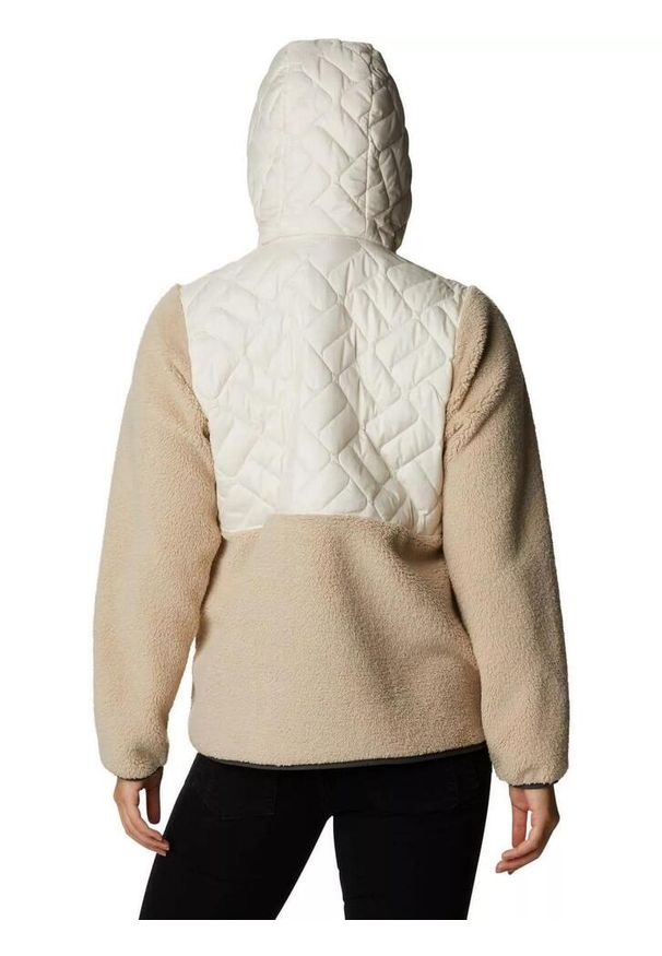 columbia - Kurtka uliczna damska Columbia Sweet View Fleece. Kolor: beżowy. Materiał: polar