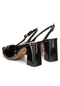 Nine West Czółenka PD0023-01 Czarny. Kolor: czarny. Materiał: materiał #3