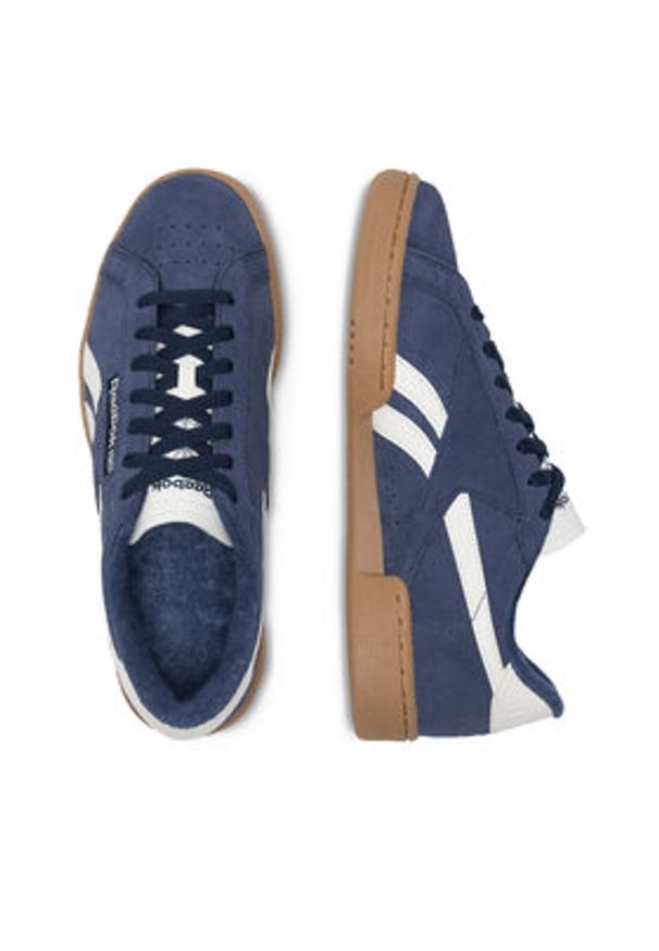 Reebok Sneakersy Club C Grounds Uk 100033074 Granatowy. Kolor: niebieski. Materiał: zamsz, skóra. Model: Reebok Club
