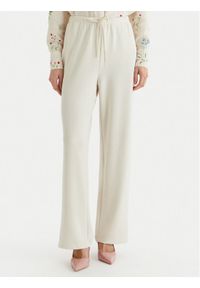 only - ONLY Spodnie materiałowe Maya 15369156 Beżowy Loose Fit. Kolor: beżowy. Materiał: syntetyk #1