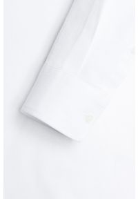 Mango Man - Koszula OXFORD. Okazja: na co dzień. Typ kołnierza: button down. Kolor: biały. Materiał: tkanina, bawełna. Długość rękawa: długi rękaw. Długość: długie. Wzór: gładki. Styl: elegancki, casual #6