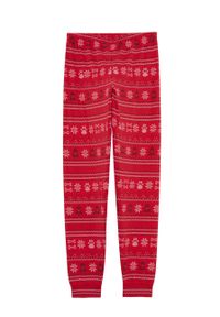 Undiz - Spodnie piżamowe PLUTOIZ. Kolor: czerwony. Materiał: bawełna, dzianina #2