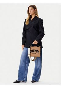 DKNY Torebka R52AZC80 Beżowy. Kolor: beżowy. Materiał: skórzane #4
