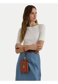 Lauren Ralph Lauren Torebka 432934353003 Brązowy. Kolor: brązowy. Materiał: skórzane #4