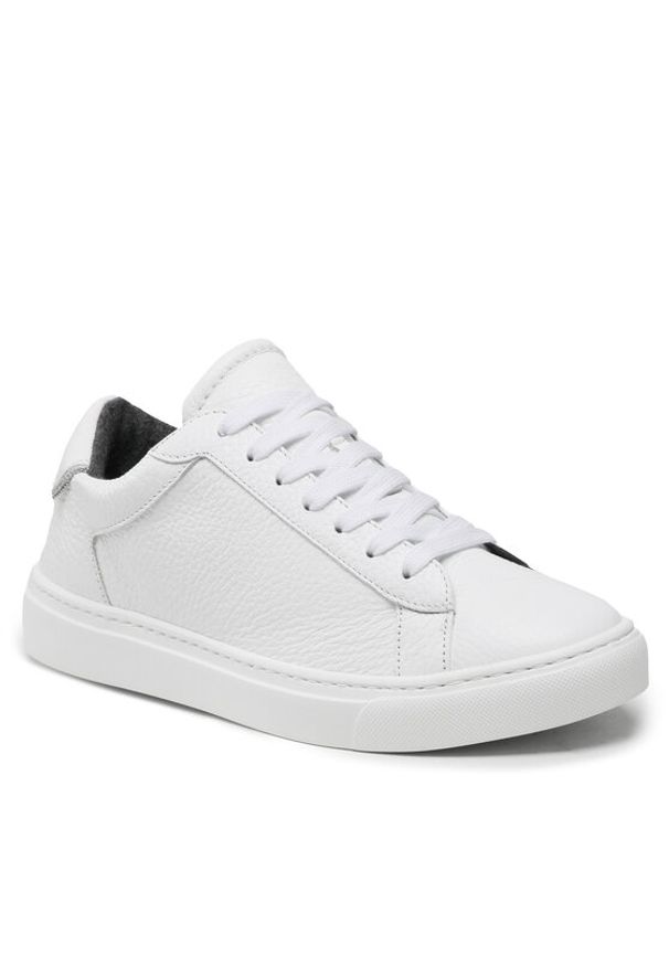 Fabiana Filippi Sneakersy ASDP04A580 Biały. Kolor: biały. Materiał: skóra
