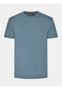 Napapijri T-Shirt Salis NP0A4H8D Szary Regular Fit. Kolor: szary. Materiał: bawełna #4