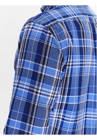Polo Ralph Lauren Koszula 710897267004 Niebieski Custom Fit. Typ kołnierza: polo. Kolor: niebieski. Materiał: bawełna #4