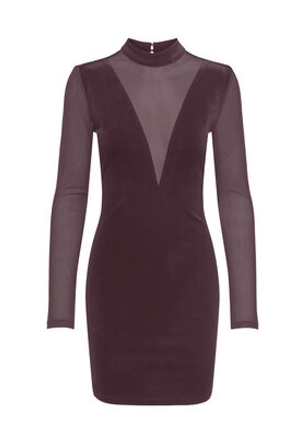 only - ONLY Sukienka koktajlowa Smooth 15360667 Fioletowy Slim Fit. Kolor: fioletowy. Materiał: syntetyk. Styl: wizytowy