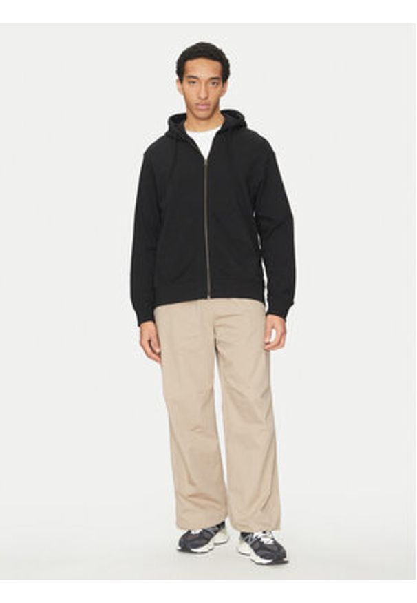 Jack & Jones - Jack&Jones Bluza Charge 12265114 Czarny Loose Fit. Kolor: czarny. Materiał: bawełna