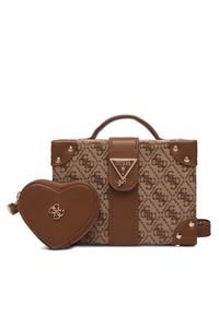 Guess Torebka J6RZ01 WK590 Brązowy. Kolor: brązowy #7