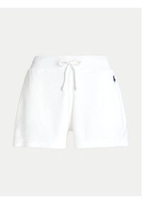 Polo Ralph Lauren Szorty sportowe 211936222001 Biały Regular Fit. Kolor: biały. Materiał: bawełna