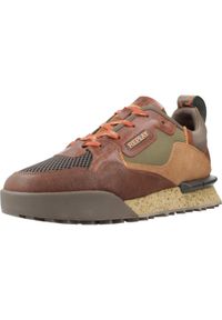 Replay - Buty REPLAY FIELD MELT 25 Zielony. Kolor: zielony. Materiał: tkanina, skóra. Sport: turystyka piesza
