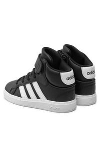 Adidas - adidas Sneakersy Grand Court Mid IE3863 Czarny. Kolor: czarny. Materiał: skóra #4