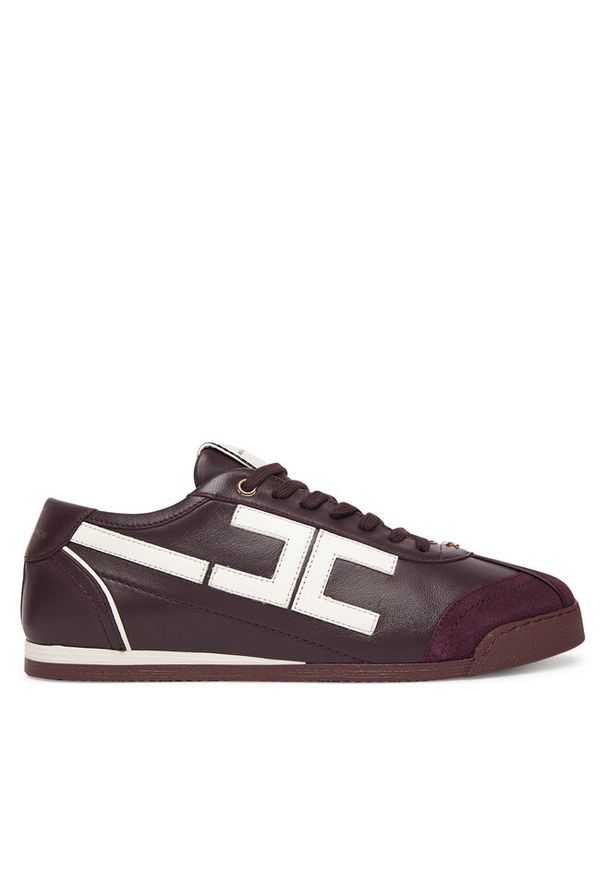 Sneakersy Elisabetta Franchi. Kolor: czerwony