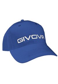 Czapka Unisex Givova z Daszkiem - Niebieska Królewska. Kolor: niebieski. Materiał: bawełna. Styl: sportowy, elegancki