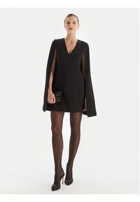 TwinSet - TWINSET Sukienka koktajlowa 252TT2402 Czarny Regular Fit. Kolor: czarny. Materiał: syntetyk. Styl: wizytowy #3