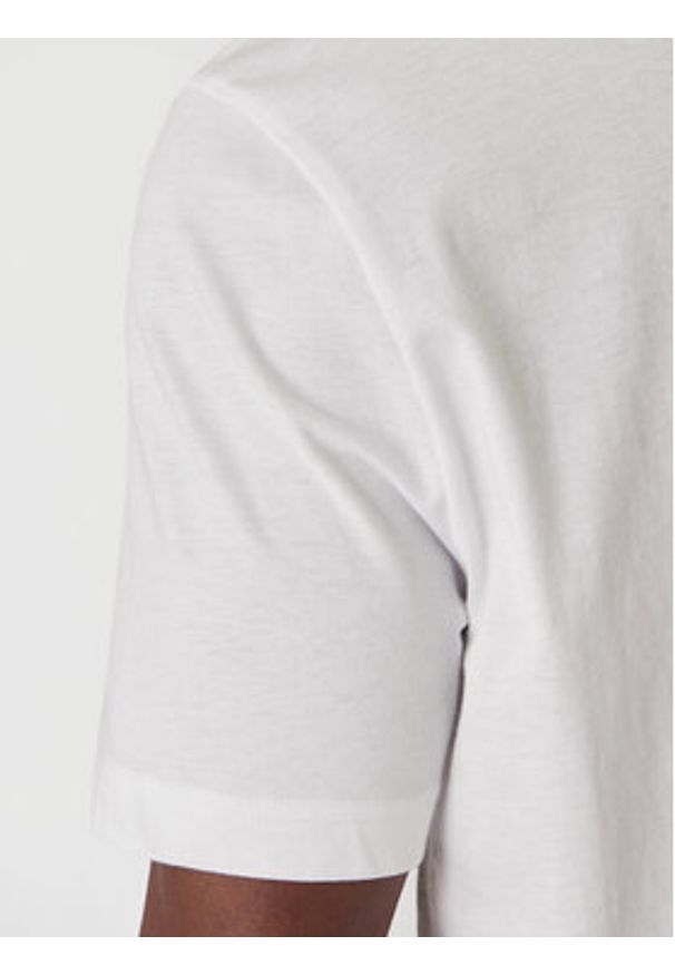 TOMMY HILFIGER - Tommy Hilfiger T-Shirt Brand Love MW0MW41455 Biały Regular Fit. Kolor: biały. Materiał: bawełna