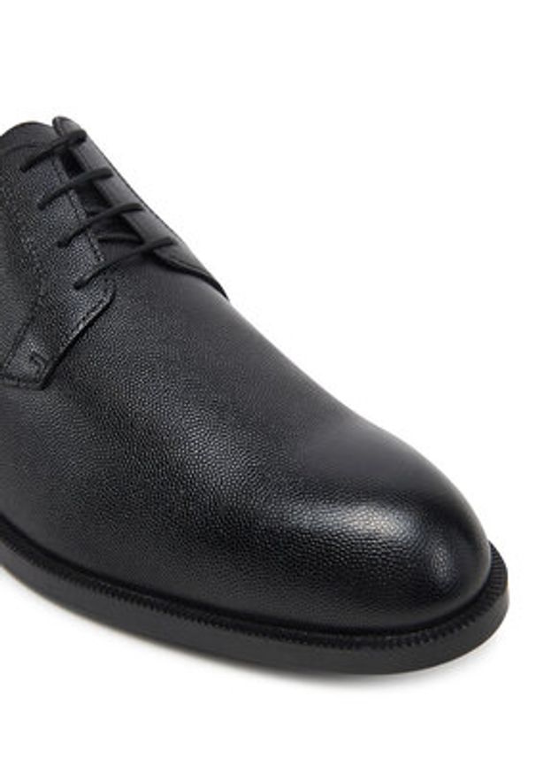 BOSS Półbuty Tayil 50536145 Czarny. Kolor: czarny. Materiał: skóra