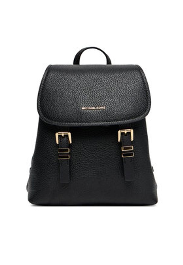 MICHAEL Michael Kors Plecak Quinn 30T5GQNB0L Czarny. Kolor: czarny. Materiał: skóra