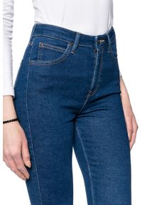 Lee - LEE IVY DAMSKIE SPODNIE JEANSOWE DARK MONO L32EPQXM