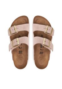 Birkenstock Klapki Arizona 1026170 Różowy. Kolor: różowy. Materiał: zamsz, skóra #3