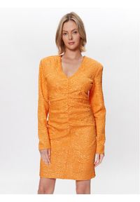 GESTUZ - Gestuz Sukienka koktajlowa Maisie 10906936 Pomarańczowy Slim Fit. Kolor: pomarańczowy. Materiał: syntetyk. Styl: wizytowy #1