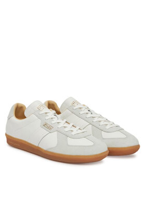 Polo Ralph Lauren Sneakersy Field Court 100 809967531001 Biały. Kolor: biały. Materiał: skóra