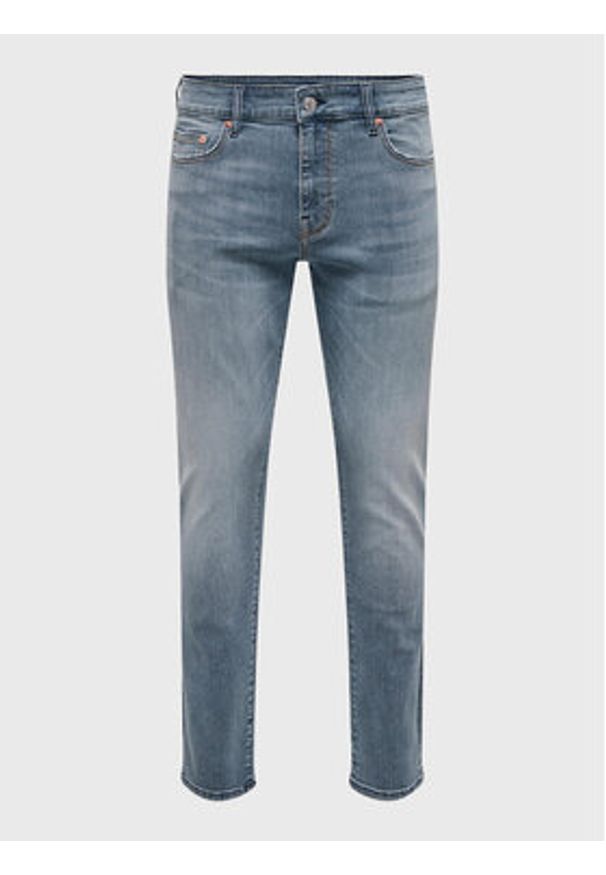 Only & Sons Jeansy Loom 22024064 Niebieski Slim Fit. Kolor: niebieski