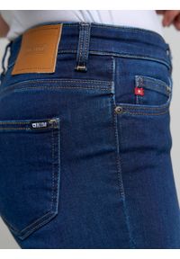 Big-Star - Spodnie jeans damskie Rose 359. Kolor: niebieski. Długość: długie. Styl: sportowy, elegancki #4