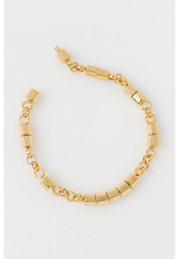 Kat Maconie bransoletka prism stud bead anklet damska. Kolor: złoty