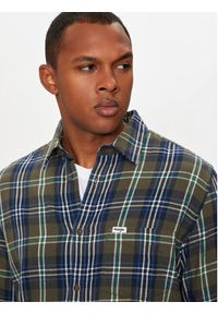 Wrangler Koszula 112357239 Zielony Regular Fit. Kolor: zielony. Materiał: bawełna #5