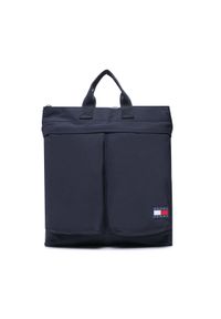 Tommy Jeans Plecak Tjm Dimensions Backpack AM0AM10709 Czarny. Kolor: czarny. Materiał: materiał