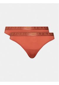 Komplet 2 par fig Emporio Armani Underwear. Kolor: brązowy