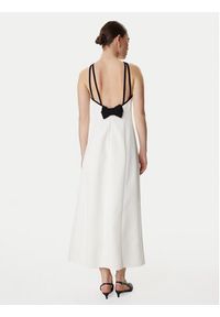 Marella Sukienka koktajlowa Sapore 2613221113 Écru Regular Fit. Materiał: syntetyk. Styl: wizytowy #6