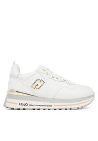 Liu Jo Sneakersy Maxi Wonder 01 BF5009 P0102 Biały. Kolor: biały. Materiał: skóra